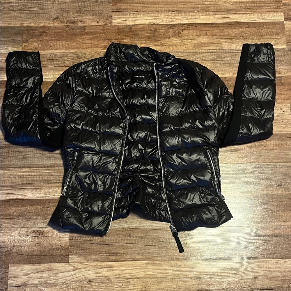 Mackage Shiny Black Puffer Jacket